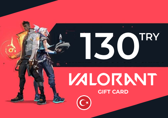 VALORANT Gift Card 130 TRY Key - TURKEY